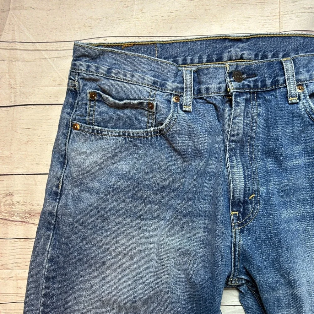 Levi's 505‎ Blue Denim Jeans Pants Men's Size 36x30